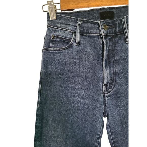 Mother Denim Stunner Zip Fly Ankle Step Fray in A Trip Down Memory Lane Size 24 - Picture 4 of 9